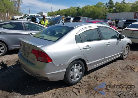 2006 Honda Civic Hybrid z USA, uszkodzony, nr VIN JHMFA36286S017500